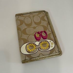 Coach Passport Cover